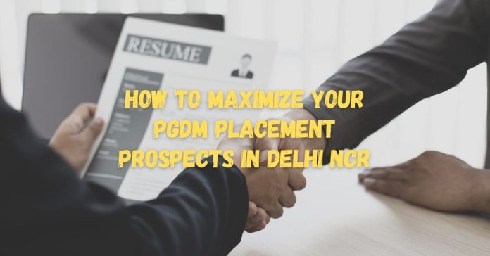 PGDM Placement in Delhi NCR